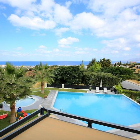 Orama Luxury Villa 4 Bedrooms With Private Pool Hersonissos  Bagian luar foto