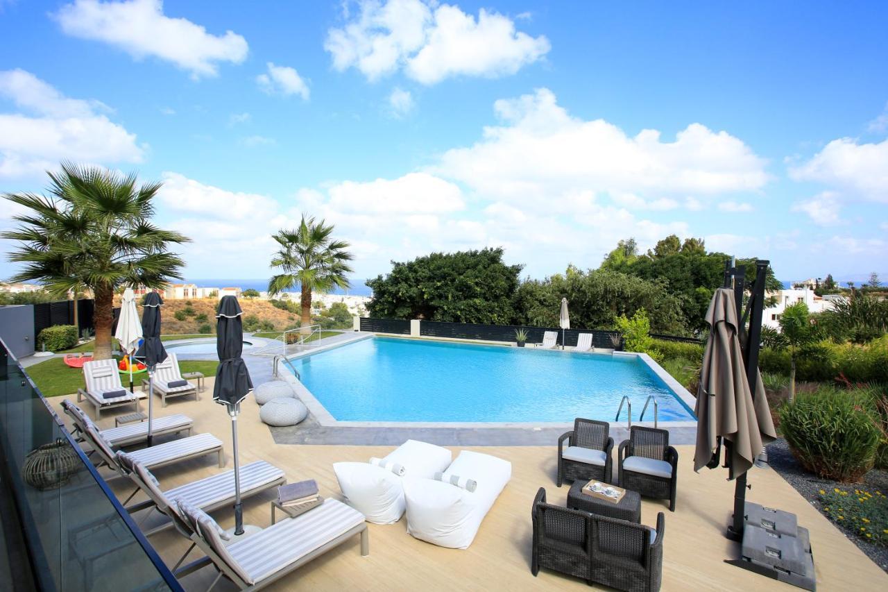Orama Luxury Villa 4 Bedrooms With Private Pool Hersonissos  Bagian luar foto